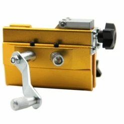 LIFCAUSAL Chaînes De Tronçonneuse En Alliage D'aluminium Portables Chaînes D'outils De Meulage Gabarit D'affûtage Maison Affûteuse De Chaînes à Main