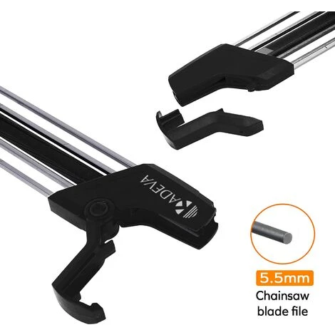EINEMGELD Affuteuse Chaine Tronconneuse Kit 2 En 1 5.5mm 7/32" Outil Professionnel Affutage Rapide Des Dents De Chaine Et Jauge De Profondeur Affuteuse De Chaine Tronconneuse Affuteur Chaine Tronconneuse – Image 3
