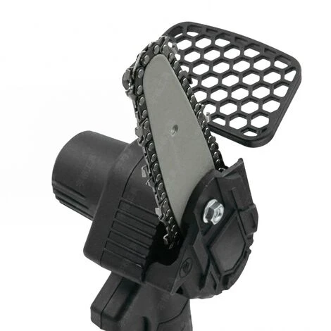 YOOUYIDA Tronçonneuse Portative à Une Main Avec Batterie Et Chargeur Mini Tronçonneuse à Batterie, 4 Pouces Tronçonneuse Électrique Sans Fil, Mini Scie à Chaîne Électrique Rechargeable – Image 3