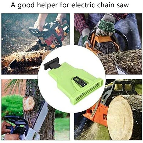 REGALI Affûteur De Chaîne De Tronçonneuse, Affûteur De Chaîne De Tronçonneuse, Affûteur De Chaîne De Tronçonneuse, Affûteur De Chaîne De Tronçonneuse,vert – Image 2