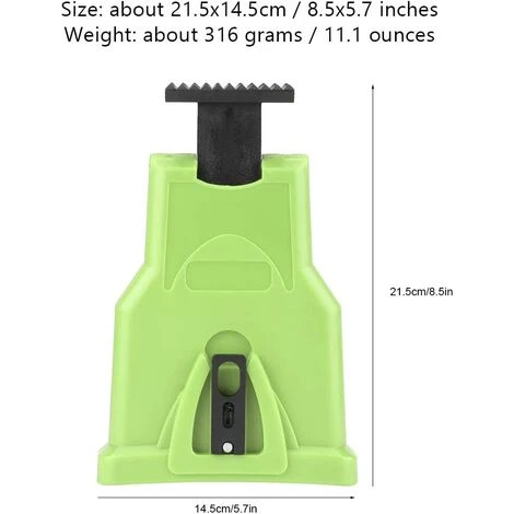 REGALI Affûteur De Chaîne De Tronçonneuse, Affûteur De Chaîne De Tronçonneuse, Affûteur De Chaîne De Tronçonneuse, Affûteur De Chaîne De Tronçonneuse,vert – Image 4