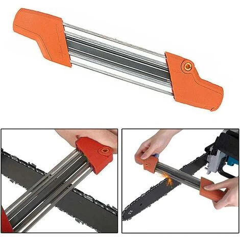 ENLENK Affûteuse De Chaîne De Tronçonneuse, Outil De Meulage De Chaîne De Tronçonneuse Facile à Limer - Accessoires De Tronçonneuse Universel (4,8 Mm) – Image 3