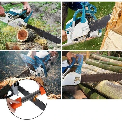 ENLENK Affûteuse De Chaîne De Tronçonneuse, Outil De Meulage De Chaîne De Tronçonneuse Facile à Limer - Accessoires De Tronçonneuse Universel (4,8 Mm) – Image 4