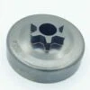 FLYME Pignon De Tambour D'embrayage 6T 3/8 Pour Tronçonneuse Partner 350 351 352 370 371 390 420 - Corps Unique - Type 6 Dents - Pas De 3/8