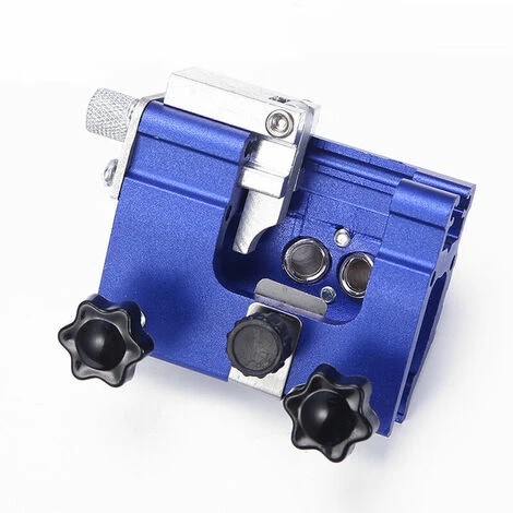 QERSTA Outil De Meulage De Chaînes De Tronçonneuse En Alliage D'aluminium Portable Portable Ensemble D'outils D'affûtage De Chaînes Manuels Affûteur De Chaînes Manuel Multifonction (3 Têtes De Meulage) – Image 5